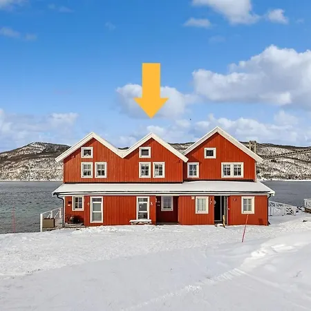 公寓 Sea House With Stunning View At The Gateway To Lofoten *